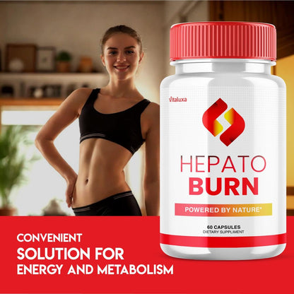 Hepato Burn Capsules - HepatoBurn Maximum Strength Liver Support (60 Capsules)