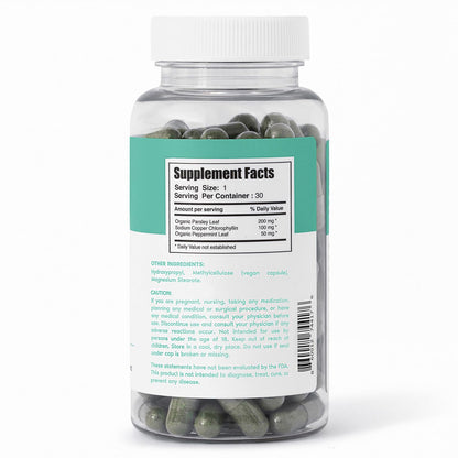 Her Fantasy Box | Body Magic Chlorophyll Capsules - 30 Vegan Capsules