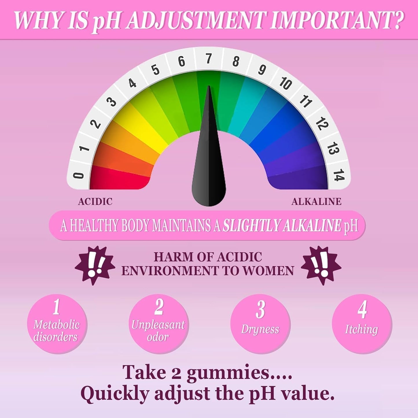 Feminine Probiotics Gummies for Women – Pineapple Flavor | 60 Gummies