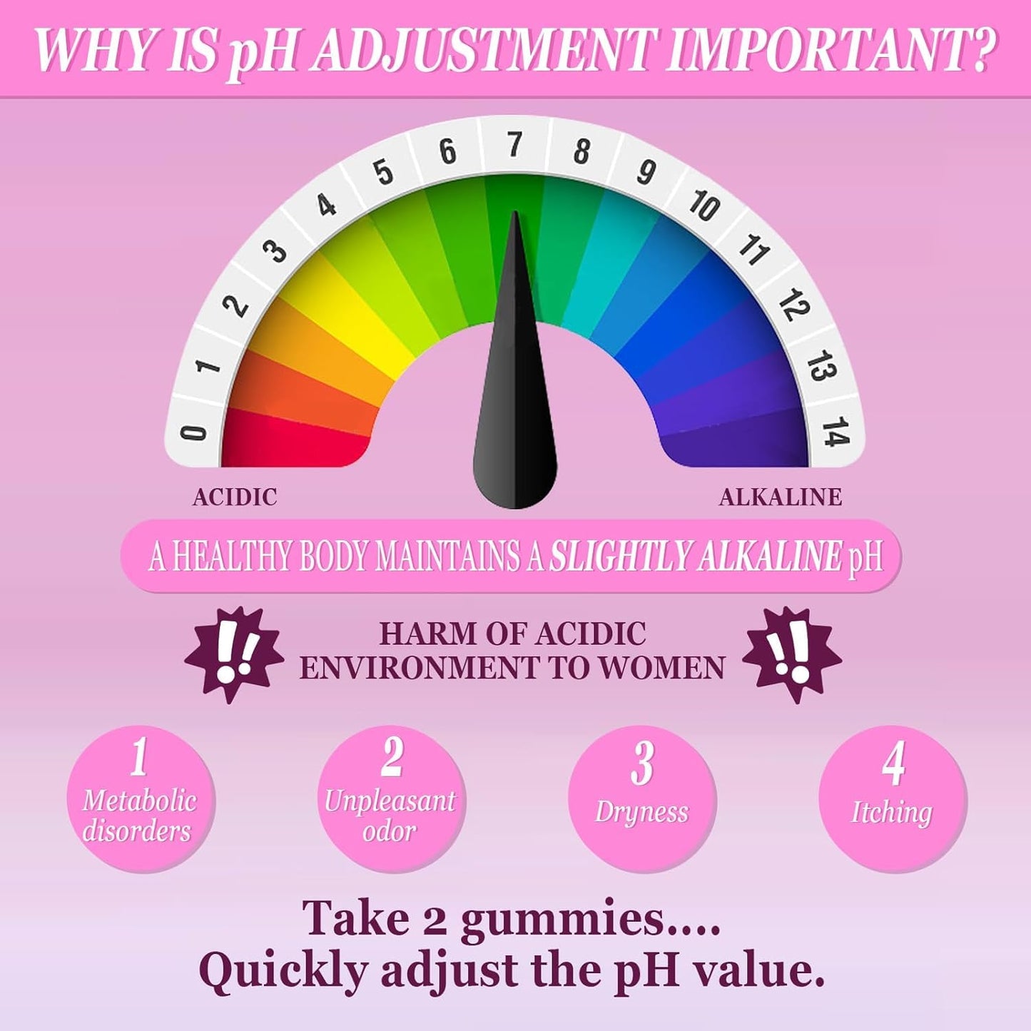 Feminine Probiotics Gummies for Women – Pineapple, 60 Gummies