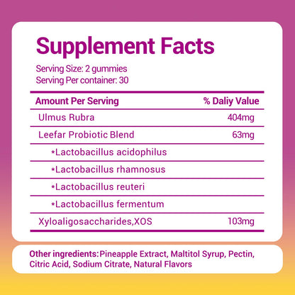 Her Juicy Women's Probiotic Gummies – pH Balance, Gut Health & Immunity (60 Gummies)