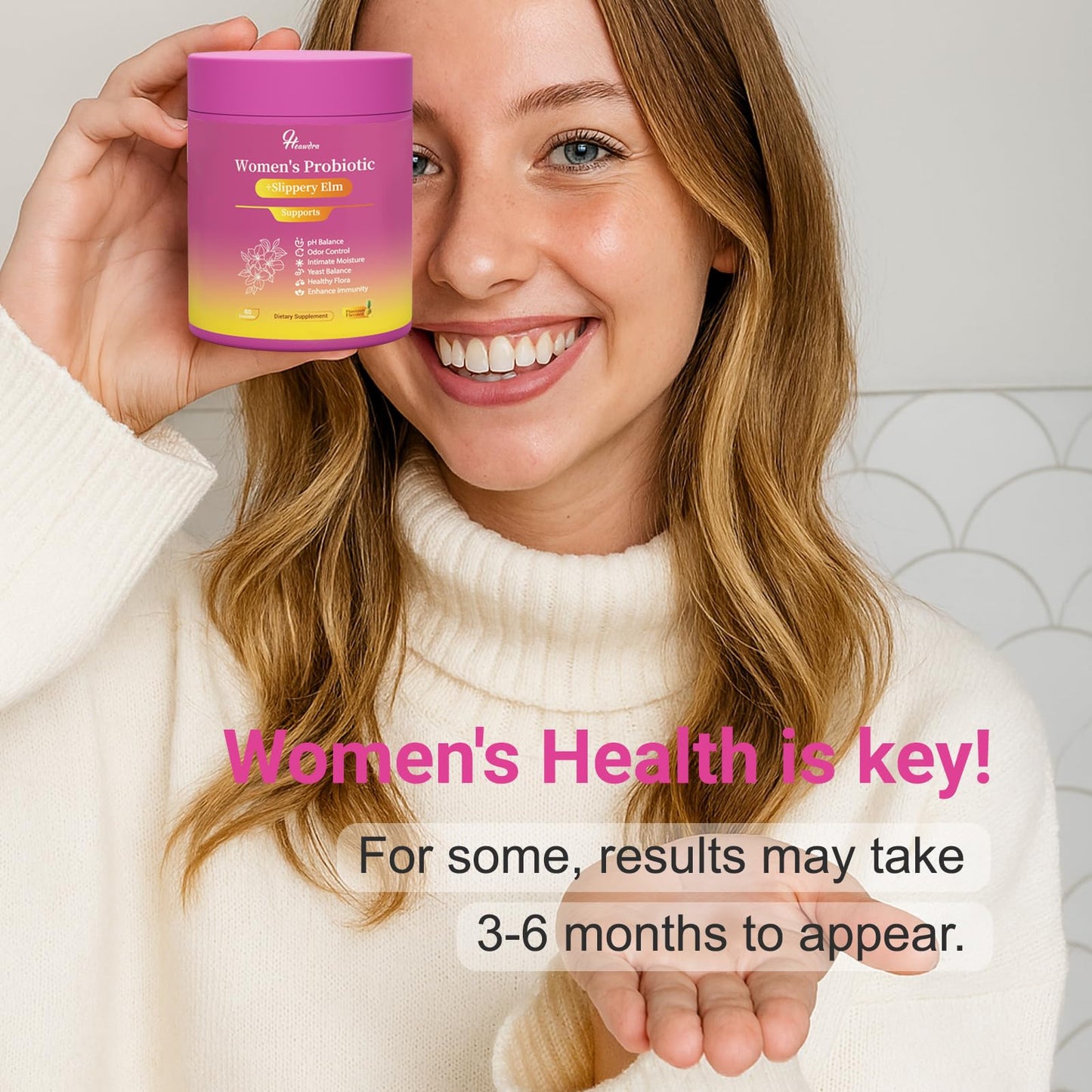 Her Juicy Women's Probiotic Gummies – pH Balance, Gut Health & Immunity (60 Gummies)
