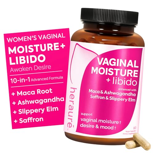 HerAuré Vaginal Moisture & Libido Booster for Women — Mood, Hormone Balance & Desire (60CT)