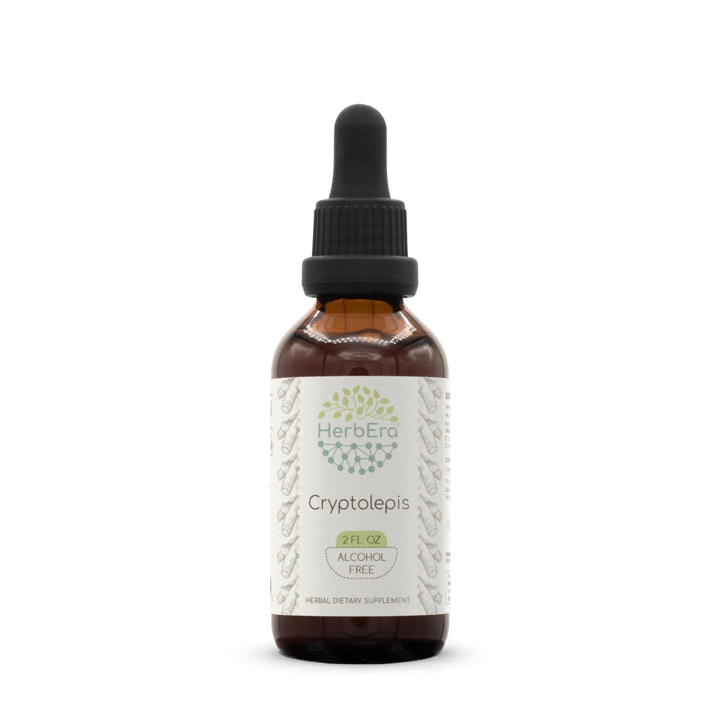 HerbEra Cryptolepis B60 Alcohol-Free Tincture – Wildcrafted Cryptolepis Sanguinolenta, 2 oz