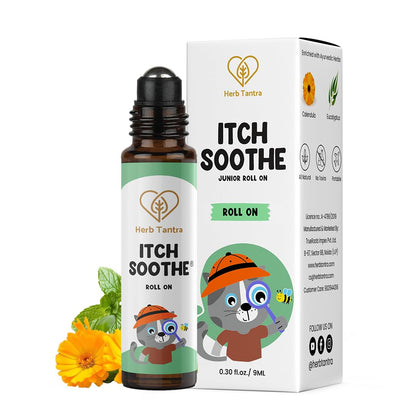 Herb Tantra Itch Soothe Roll On - Natural Itch Relief for Bug Bites & Rashes