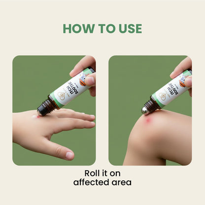 Herb Tantra Itch Soothe Roll On - Natural Itch Relief for Bug Bites & Rashes