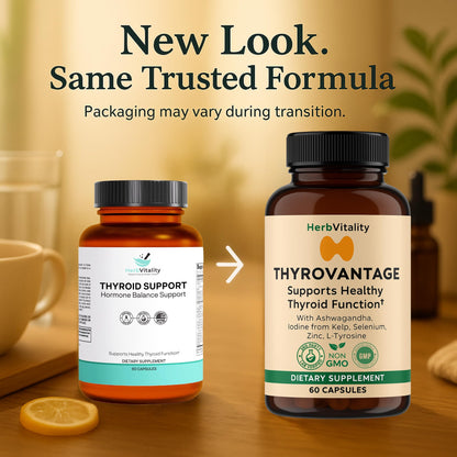 Herb Vitality Thyroid Support – Iodine, Ashwagandha & Kelp