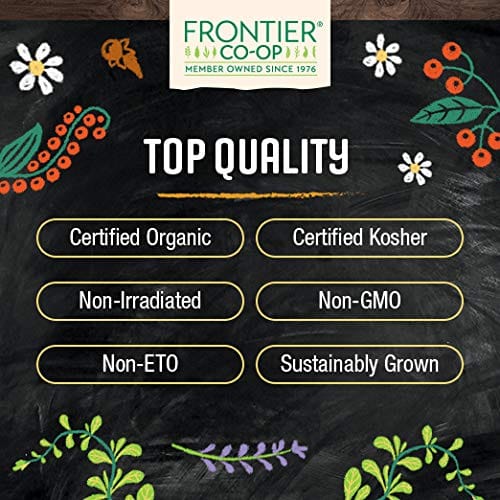 Frontier Co-Op Organic Saint John's Wort Herb - Cut & Sifted 1 lb