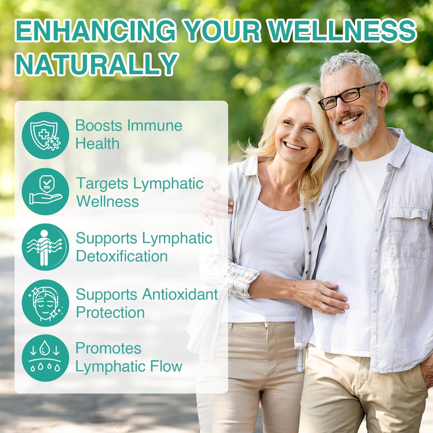 Owegel Liposomal Lymphatic Drainage Drops 2000mg – Immune & Lymphatic Support – Sugar-Free, Alcohol-Free – 2 FL OZ