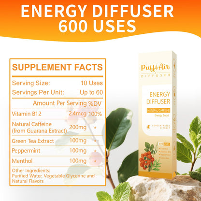 Herbal Diffuser Bundles (2 Sticks Orange & Green) | PUFFIAIR 4-in-1 Wellness