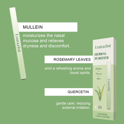 Herbal Diffuser Stick - Lung Cleansing & Oral Comfort, Non Electric