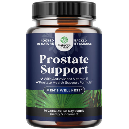 Herbal Prostate Supplement for Men - Pygeum & Saw Palmetto with Beta Sitosterol (90 Capsules) Urinary Tract Support
