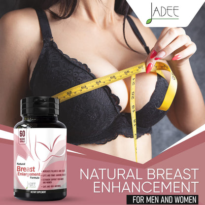 Herbal Remedy Breast Enhancement Pills with Pueraria Mirifica – 60 Capsules for Women, Men & Trans