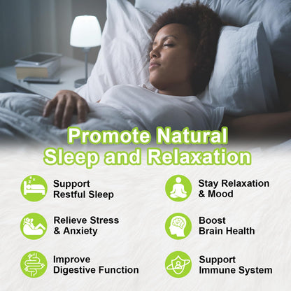 2 Pack Organic Valerian Root Gummies – Calming Sleep Support (Melatonin Free)