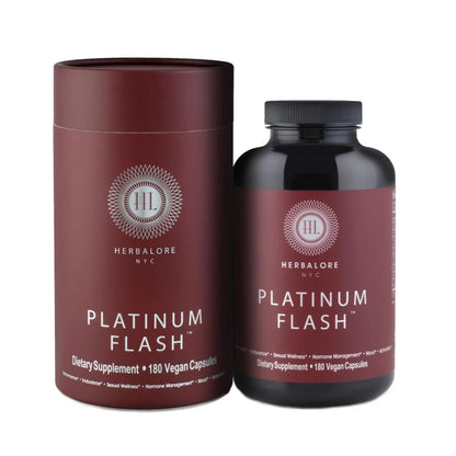 Herbalore Platinum Flash – Performance & Hormone Support | 180 Vegan Capsules