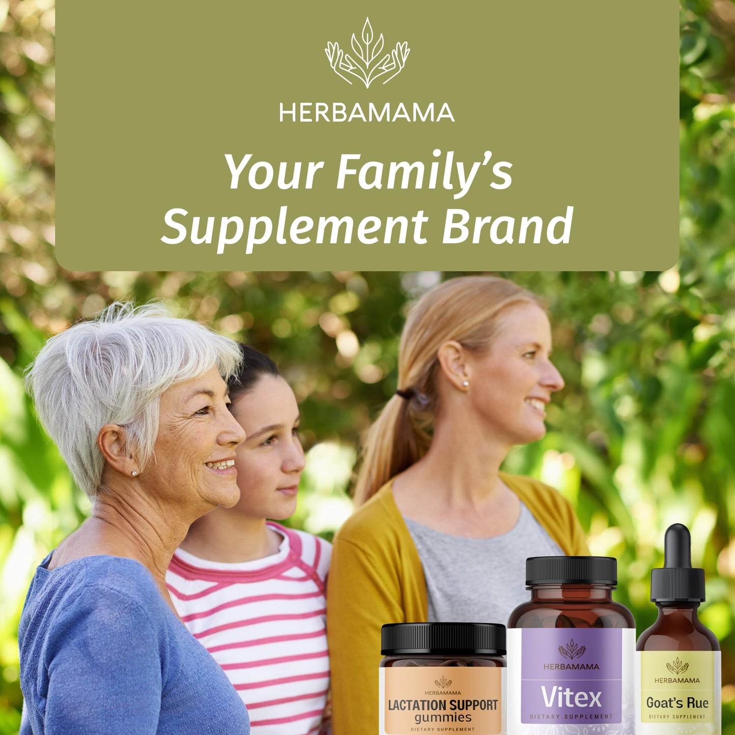 HERBAMAMA Vitex Fruit Capsules - 1000mg Chaste Tree Berry Powder for Women's Support - Vegan, Non-GMO Pure Vitex Chasteberry Supplement for Women (Pack of 2)