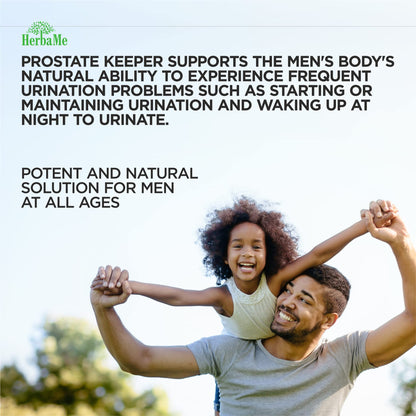 HerbaMe Prostate Support with Saw Palmetto & Zinc – 120 Caps