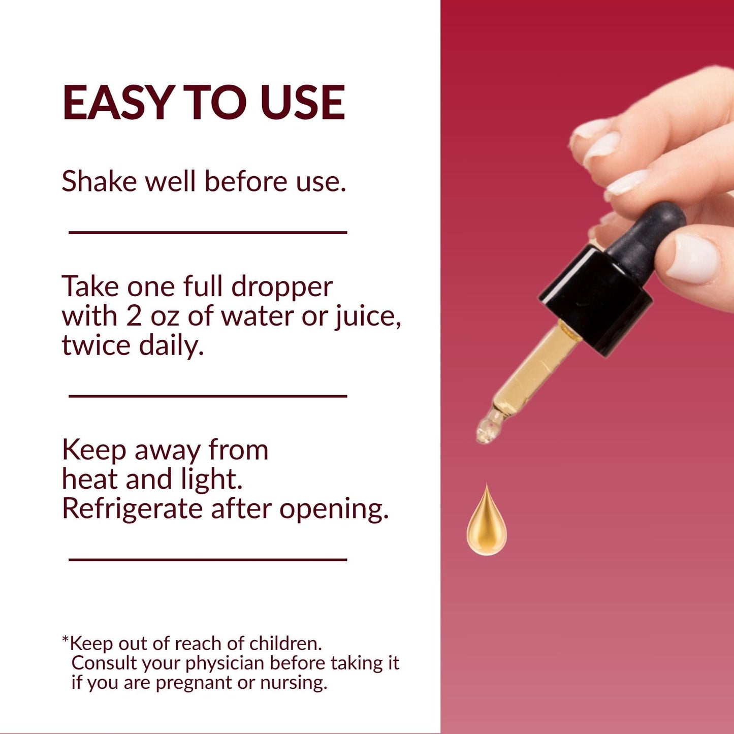 HERBANA Ashwagandha Liquid Drops – High Potency For Muscle Recovery