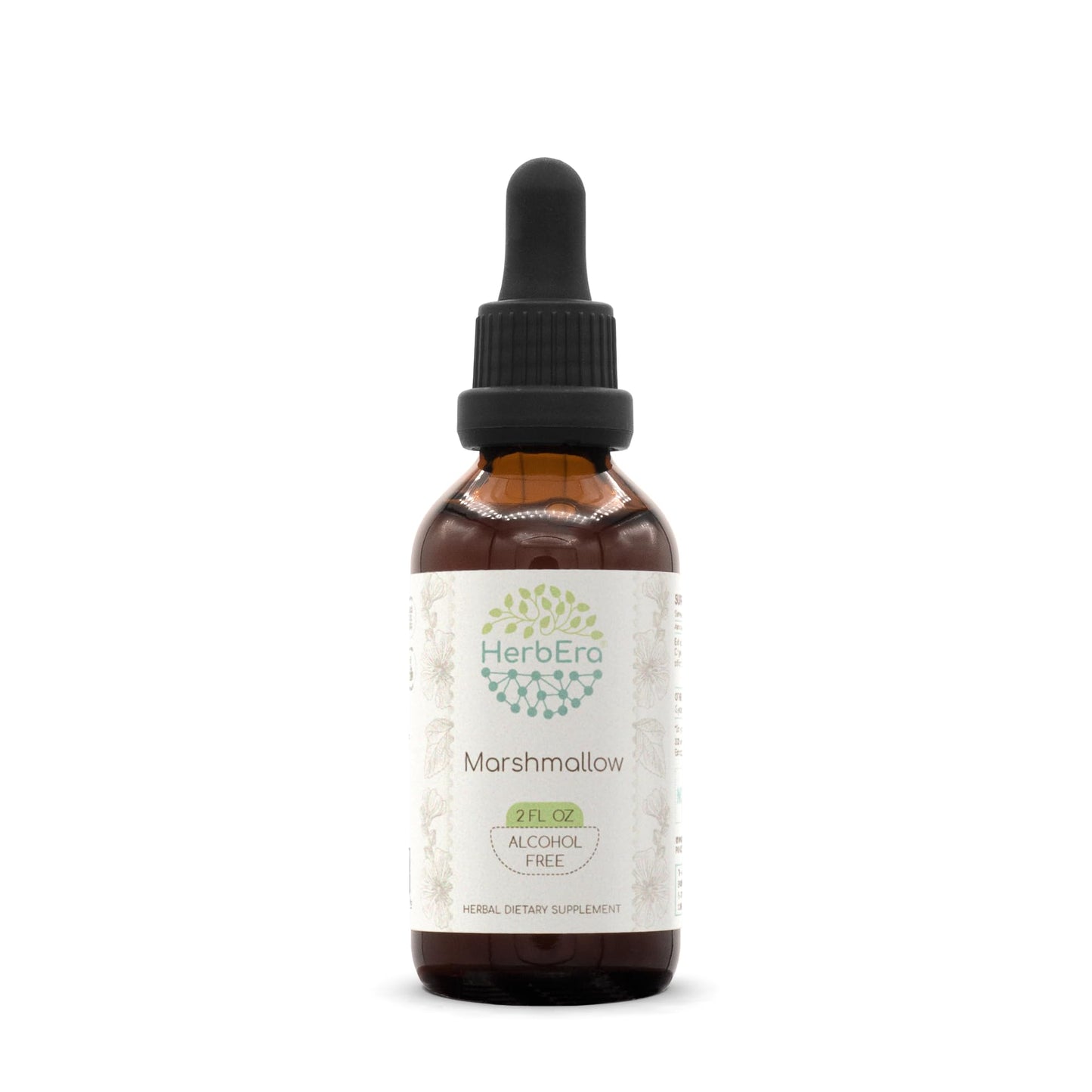 HerbEra Marshmallow B60 Alcohol-Free Herbal Extract Tincture (2 fl oz)