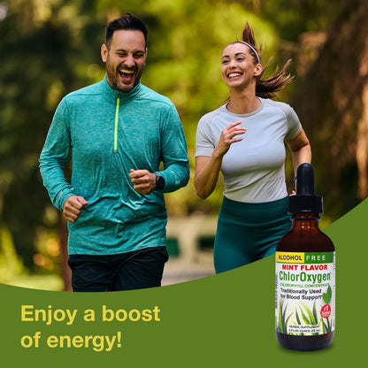 ChlorOxygen Chlorophyll Concentrate - Mint - Herbs Etc. - 2 fl oz