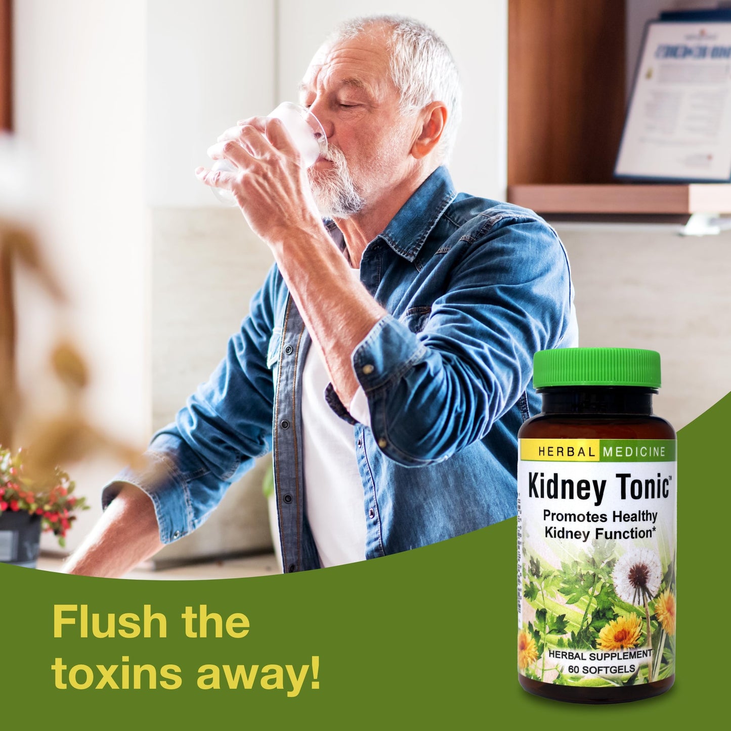 Herbs, Etc. Kidney Tonic Softgels – Natural Kidney Support (60 Servings)