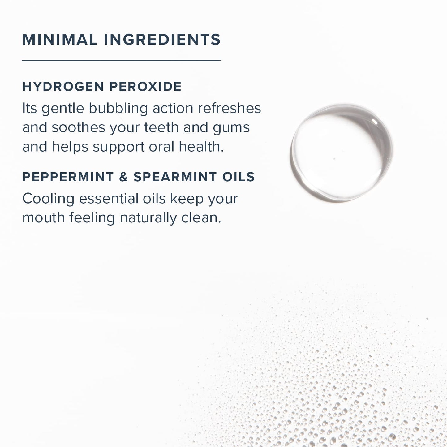 Heritage Store Hydrogen Peroxide Mouthwash – Daily Oral Care, Wintermint 16oz