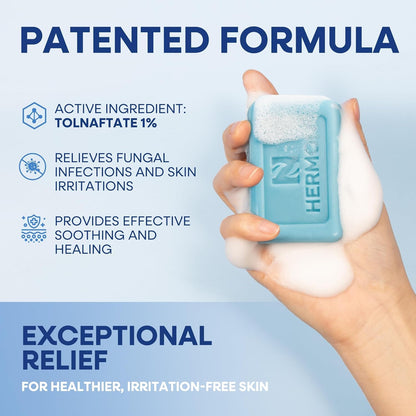 Hermon Folliculitis Cream & Tea Tree Antifungal Soap – Scalp, Face & Body Care