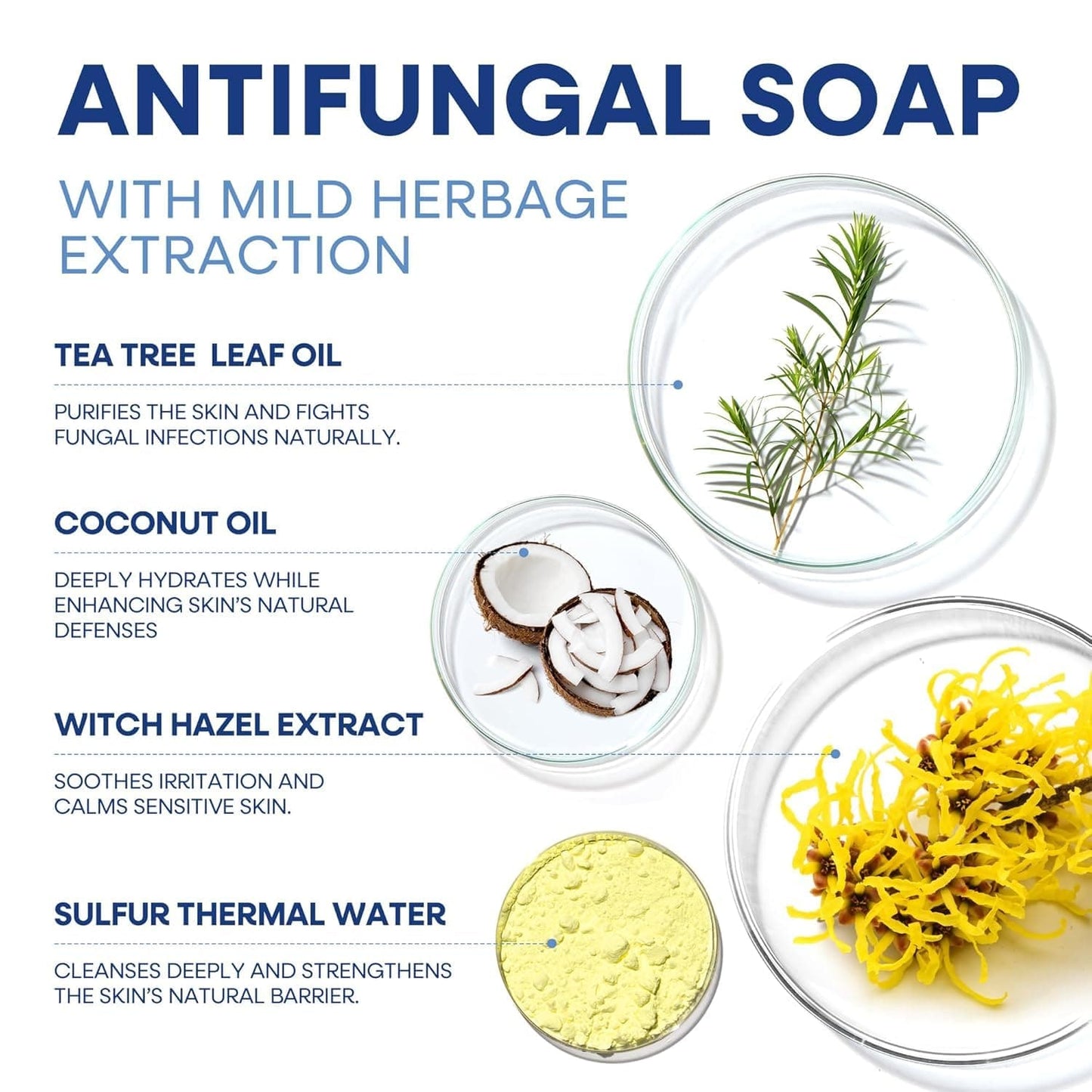 Hermon Folliculitis Cream & Tea Tree Antifungal Soap – Scalp, Face & Body Care