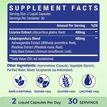 Hesperilyntis Licorice Root Adaptogen Supplement | Cortisol Support, Relaxation & Sleep