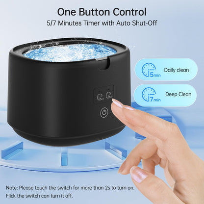 High-Frequency Vibration Retainer Cleaner – 30W/45kHz, 230ml Portable