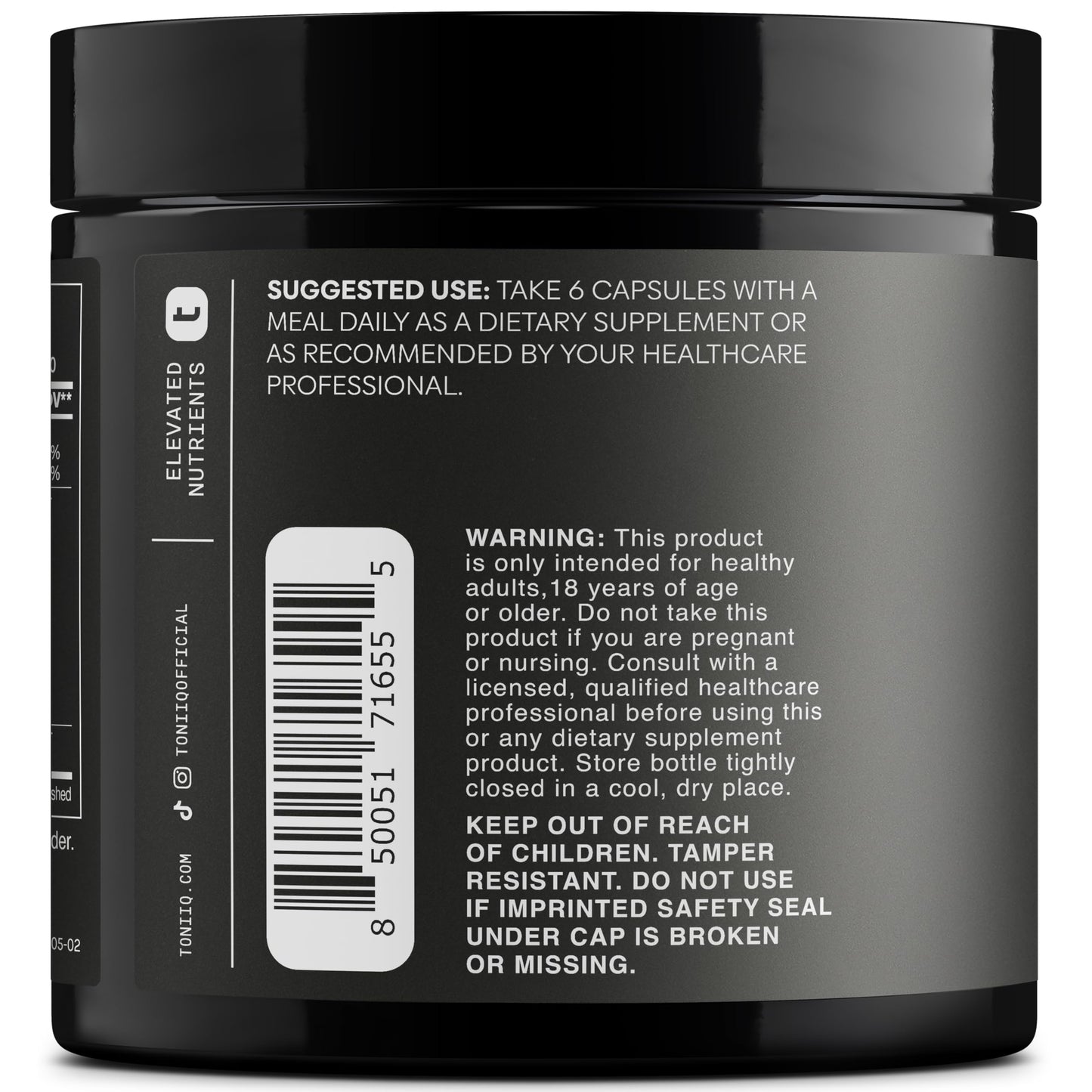 HGH Supplements for Men & Women (240 Count) 3552mg+ | Toniiq HGH Ultra