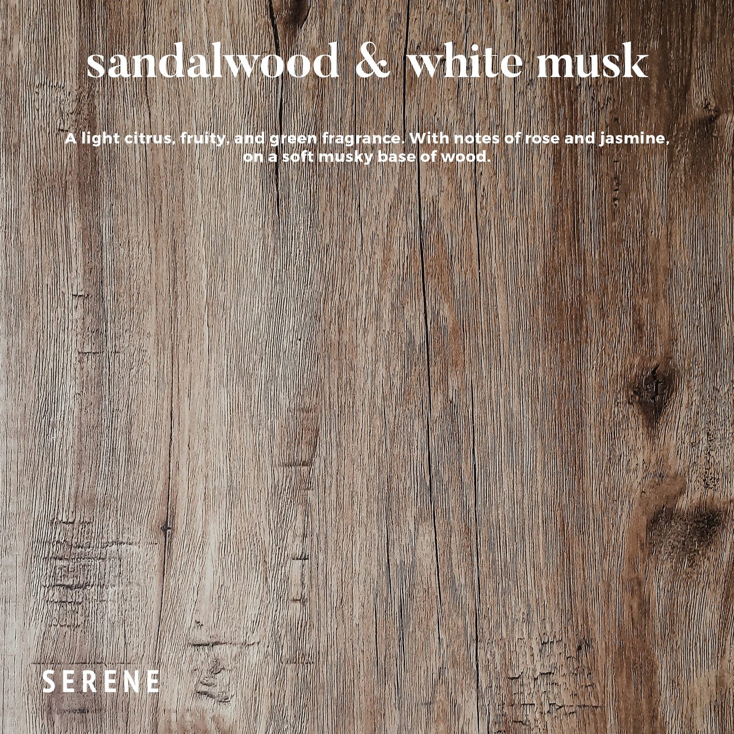 Hidden Label Large Scented Candle – Sandalwood & White Musk, 30oz 3-Wick, Huge Slow Burn Soy