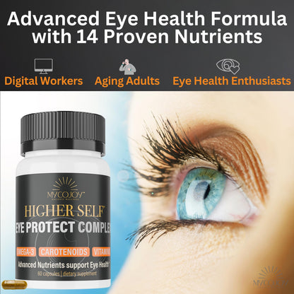 HIGHER SELF Eye Protect Complex – Blue Light Defense for Daily Vision (60 capsules)