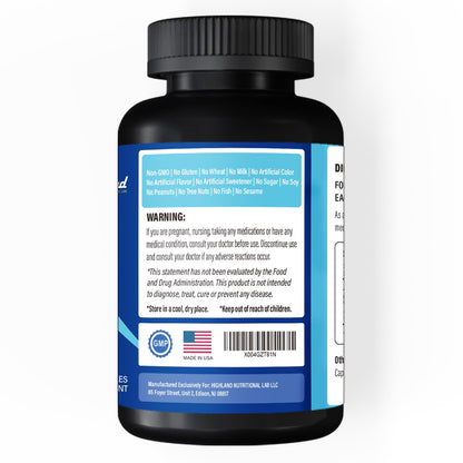 R-Lipoic Acid Sodium 300mg | Highland Nutritional Lab | 120 Capsules