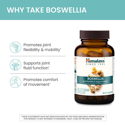 Himalaya Boswellia 250 mg – Joint Support & Mobility, 60 Capsules
