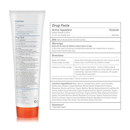 Himalaya Botanique Anticavity Fluoride Toothpaste - Enamel Strength & Remineralization (4 oz)