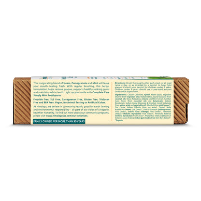 Himalaya Botanique Complete Care Toothpaste - Herbal Mint, Fluoride Free