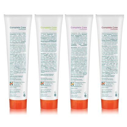 Himalaya Botanique Complete Care Toothpaste – Herbal 4-Pack, Fluoride Free, SLS Free
