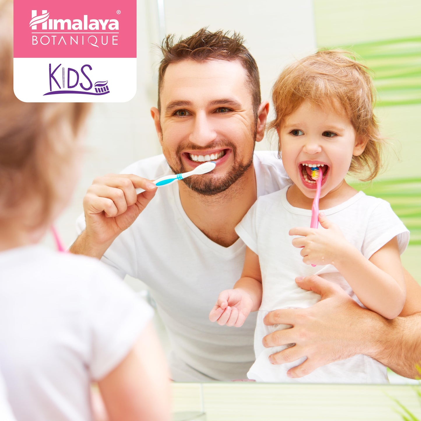 Himalaya Botanique Kids Toothpaste – Herbal, Fluoride Free, Bubble Gum (4 Pack)