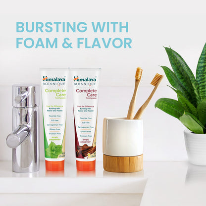 Himalaya Botanique Complete Care Toothpaste – Herbal, Fluoride Free