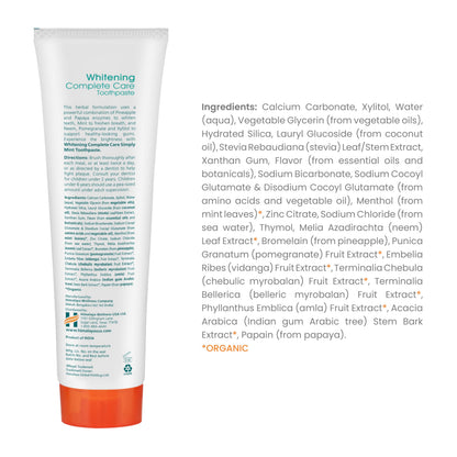 Himalaya Botanique Complete Care Whitening Toothpaste – Simply Mint, 5.29 oz