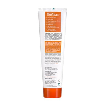 Himalaya Botanique Turmeric & Coconut Oil Whitening Toothpaste – Fluoride Free, Mint | 2 Pack