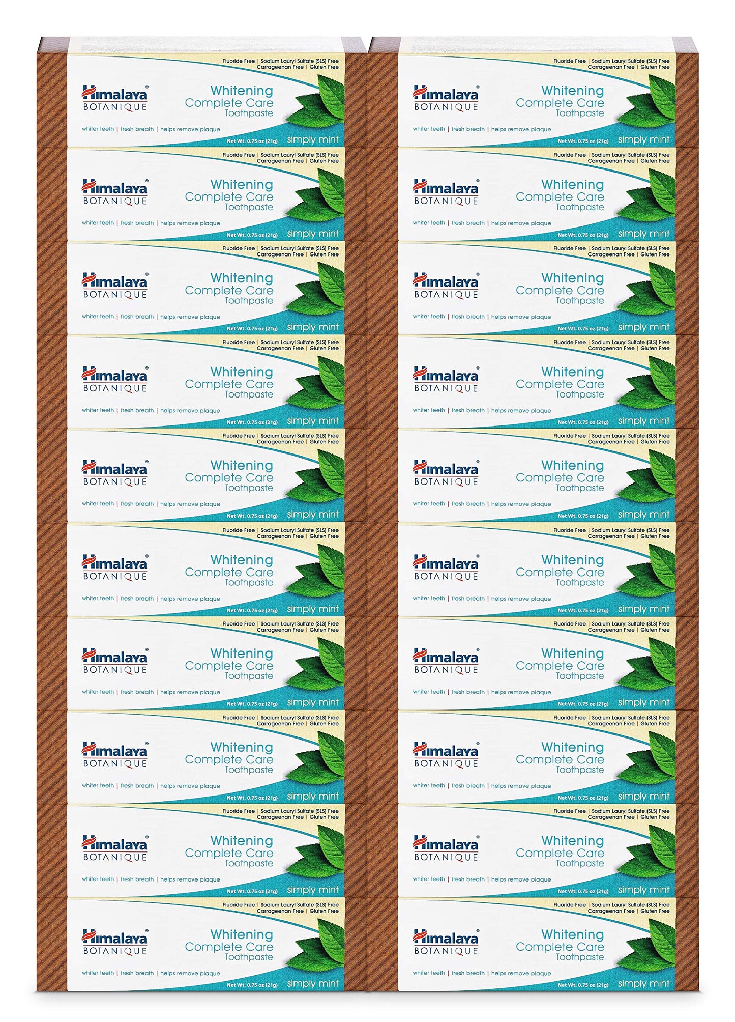 Himalaya Botanique Whitening Complete Care Toothpaste – 20 Pack