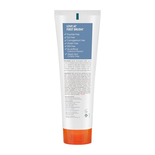 Himalaya Botanique Xylitol Toothpaste - Mint, Fluoride Free, Vegan & Gluten Free | 4 oz