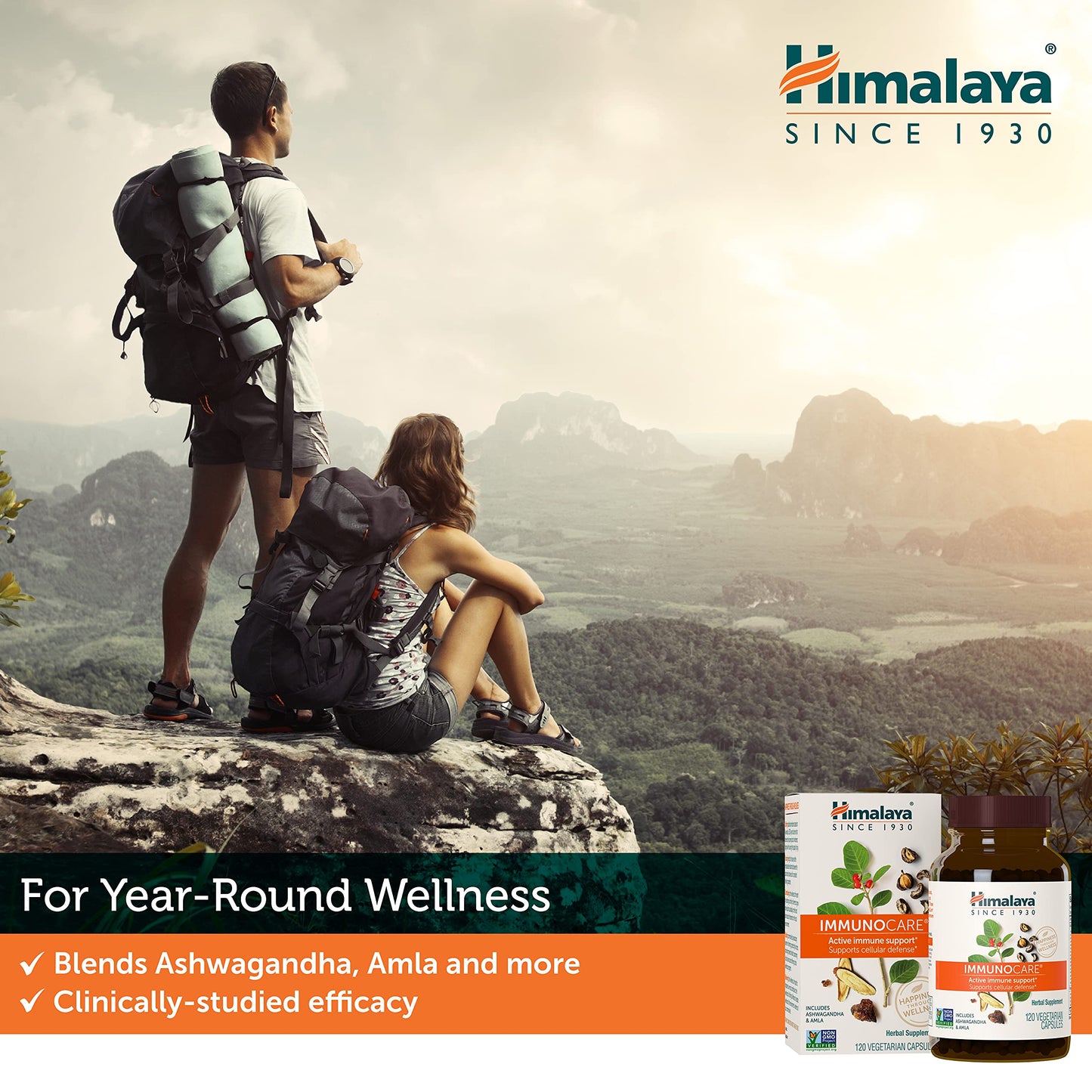 Himalaya ImmunoCare - Herbal Immune Support (Ashwagandha & Amla)