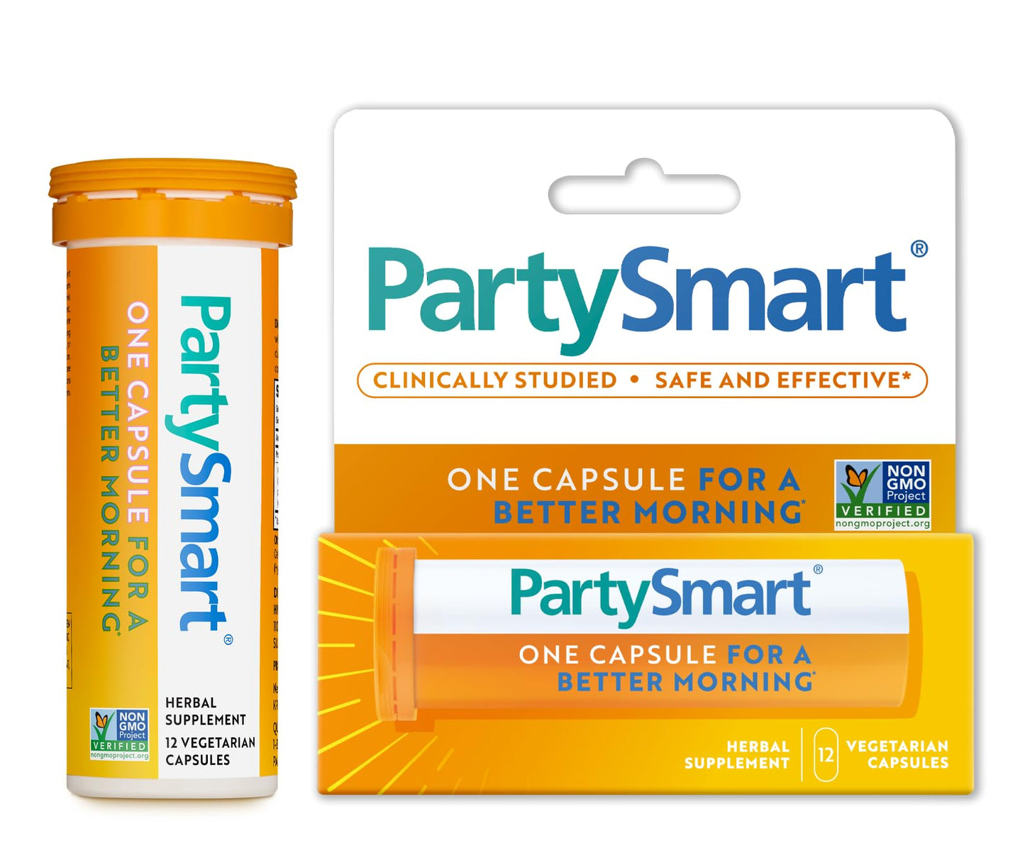 Himalaya PartySmart, 12-Capsule Tube – Plant-Based Morning-After Support