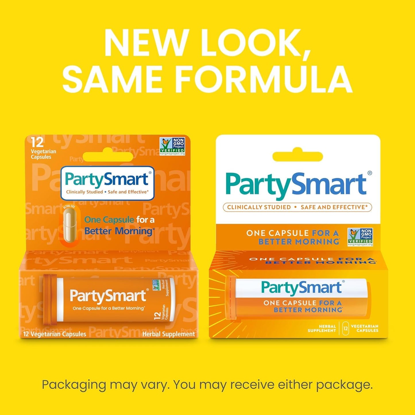 Himalaya PartySmart, 12-Capsule Tube – Plant-Based Morning-After Support