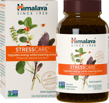 Himalaya StressCare – Herbal Stress Relief & Energy Support | 240 Capsules