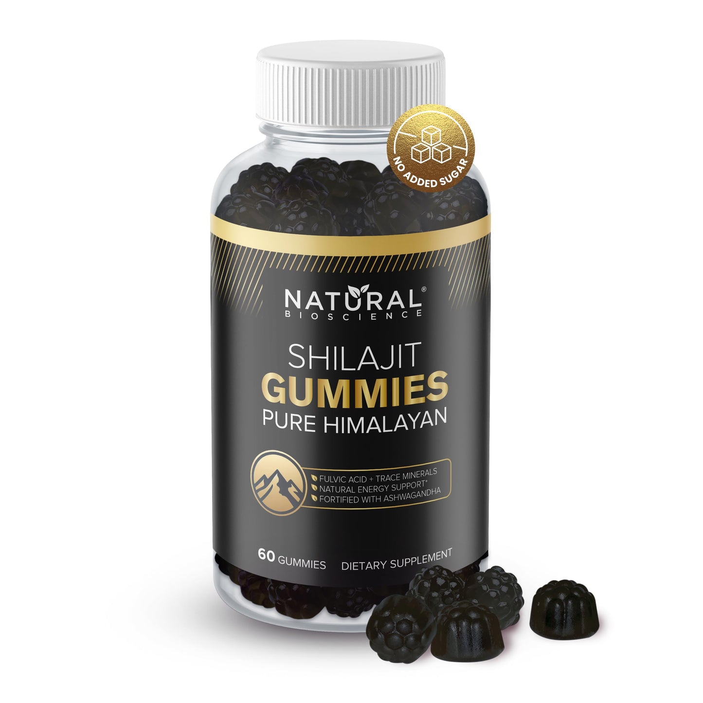 Himalayan Shilajit Gummies 800mg – Lab-Tested & Sugar-Free