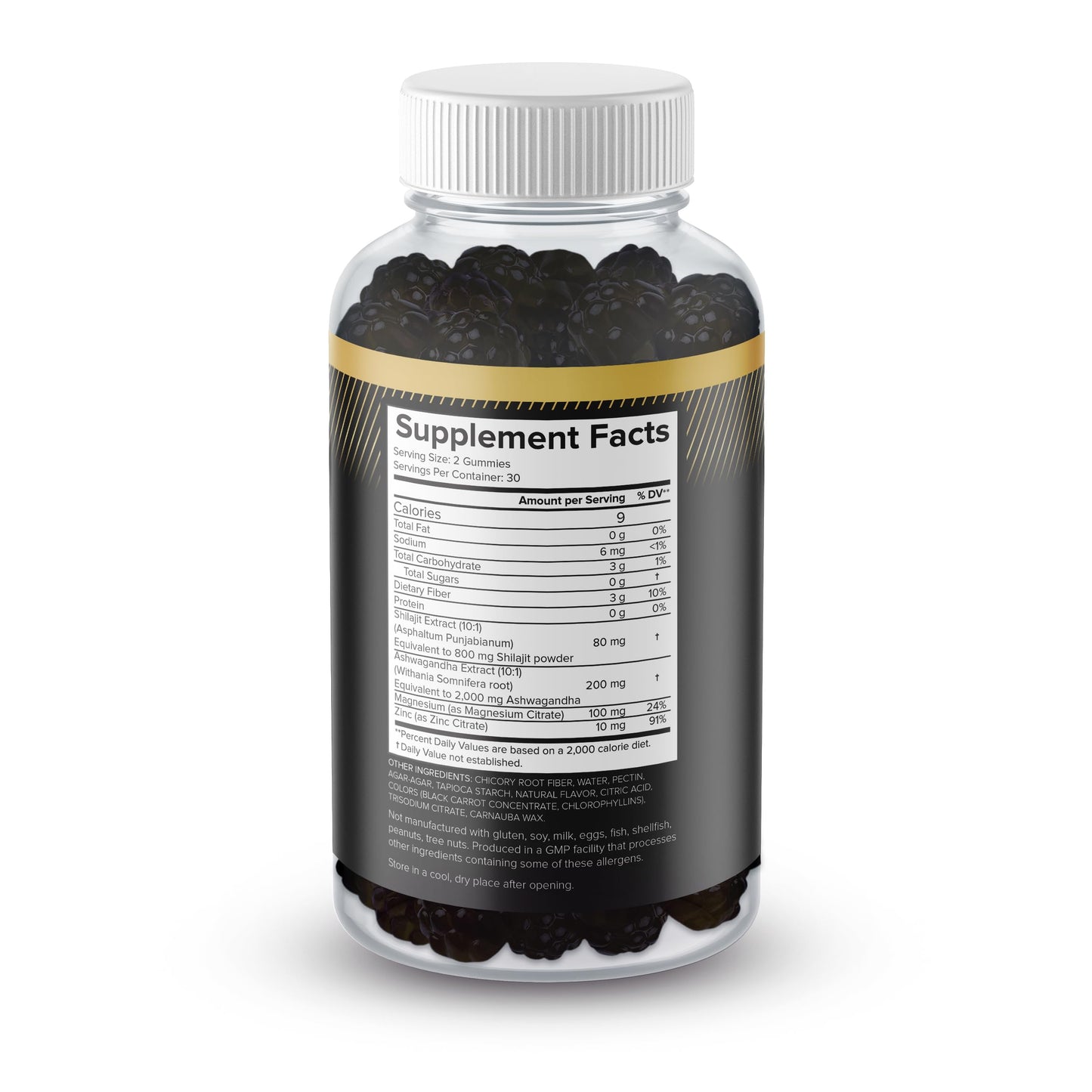 Himalayan Shilajit Gummies 800mg – Lab-Tested & Sugar-Free